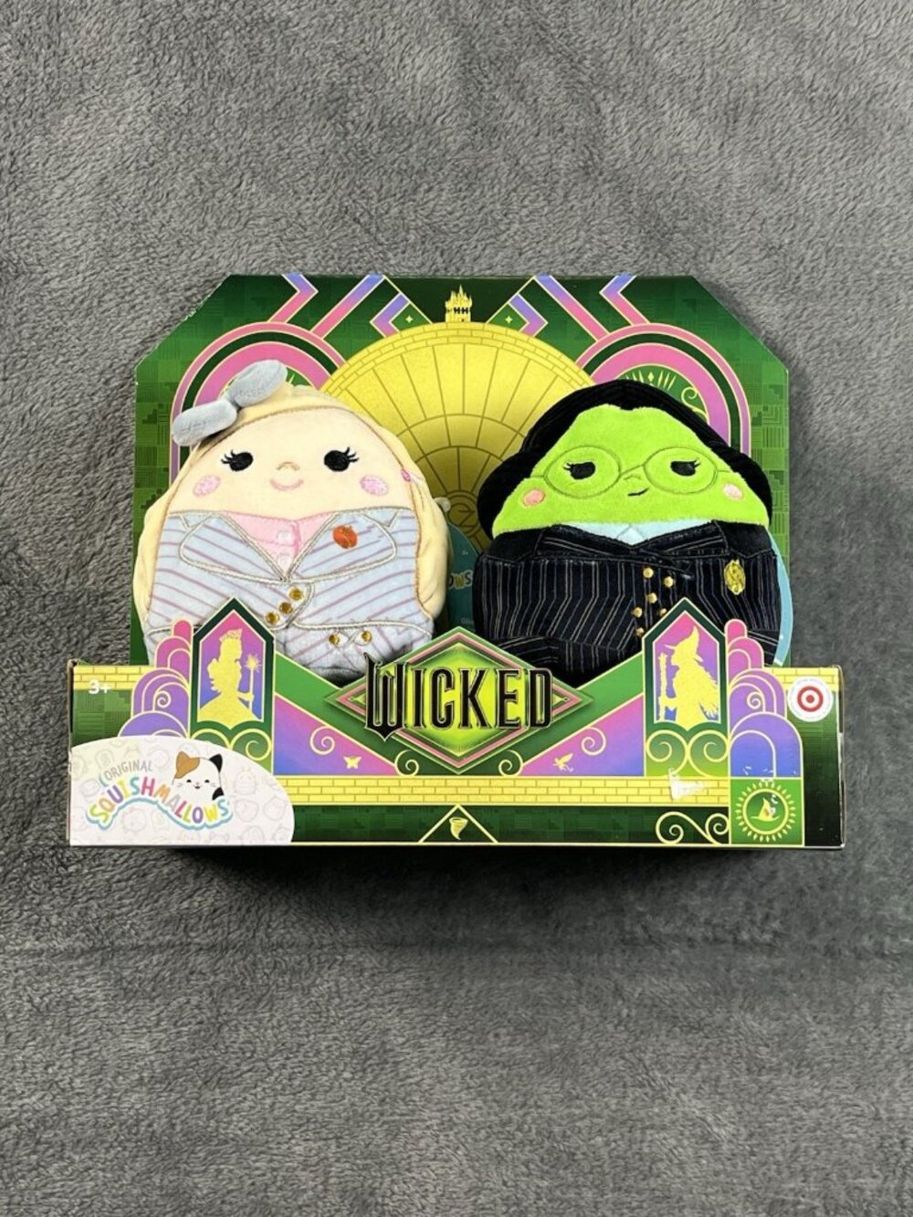 Elphaba & Glinda Wicked Squishmallows 4 inch Minis Set Of 2
